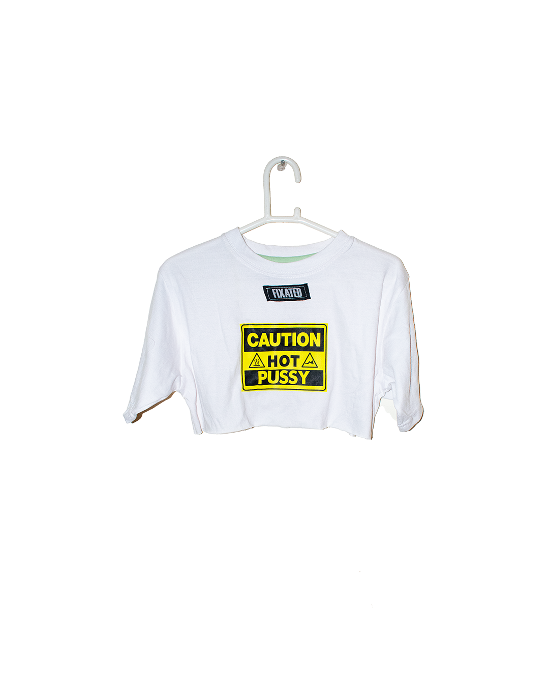 CAUTIONHOTPUSSY CROPTOP [WOMEN]