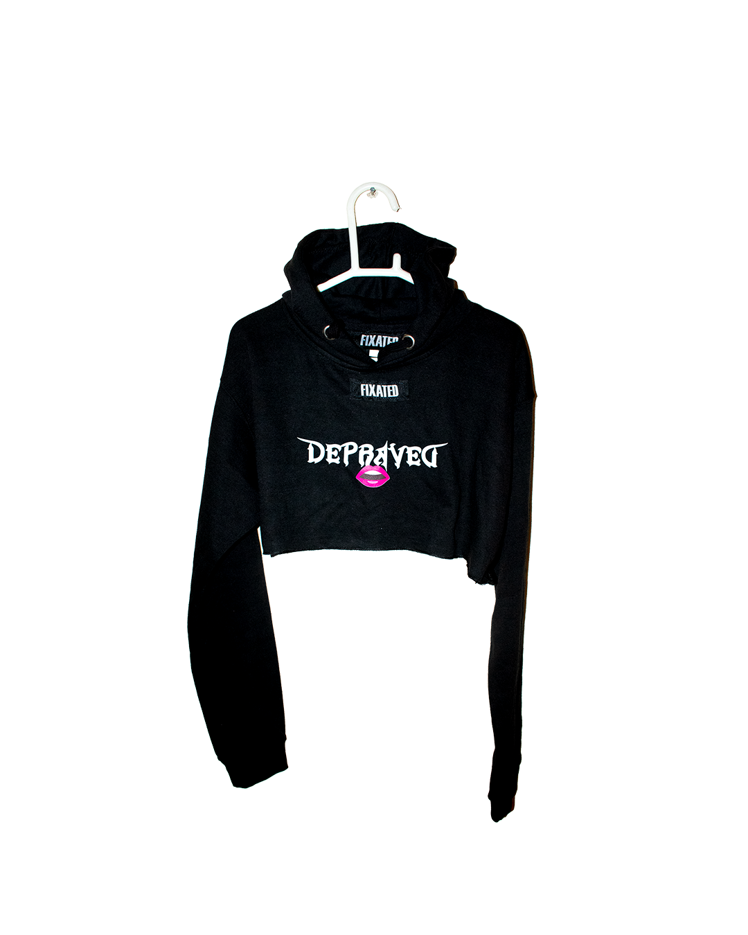 DEPRAVED HOODIE CROPTOP [WOMEN]