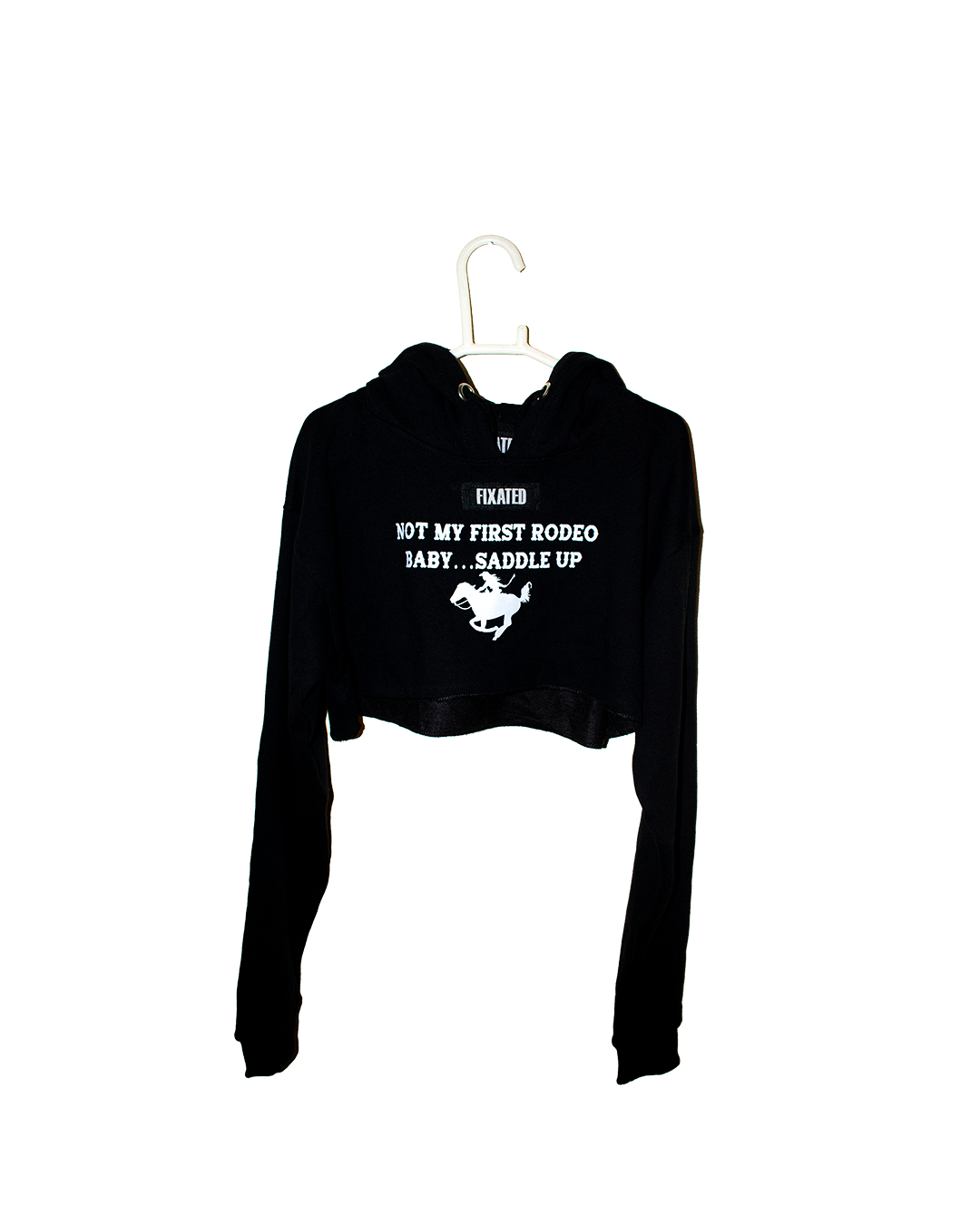 NOTMYFIRSTRODEO HOODIE CROPTOP [WOMEN]