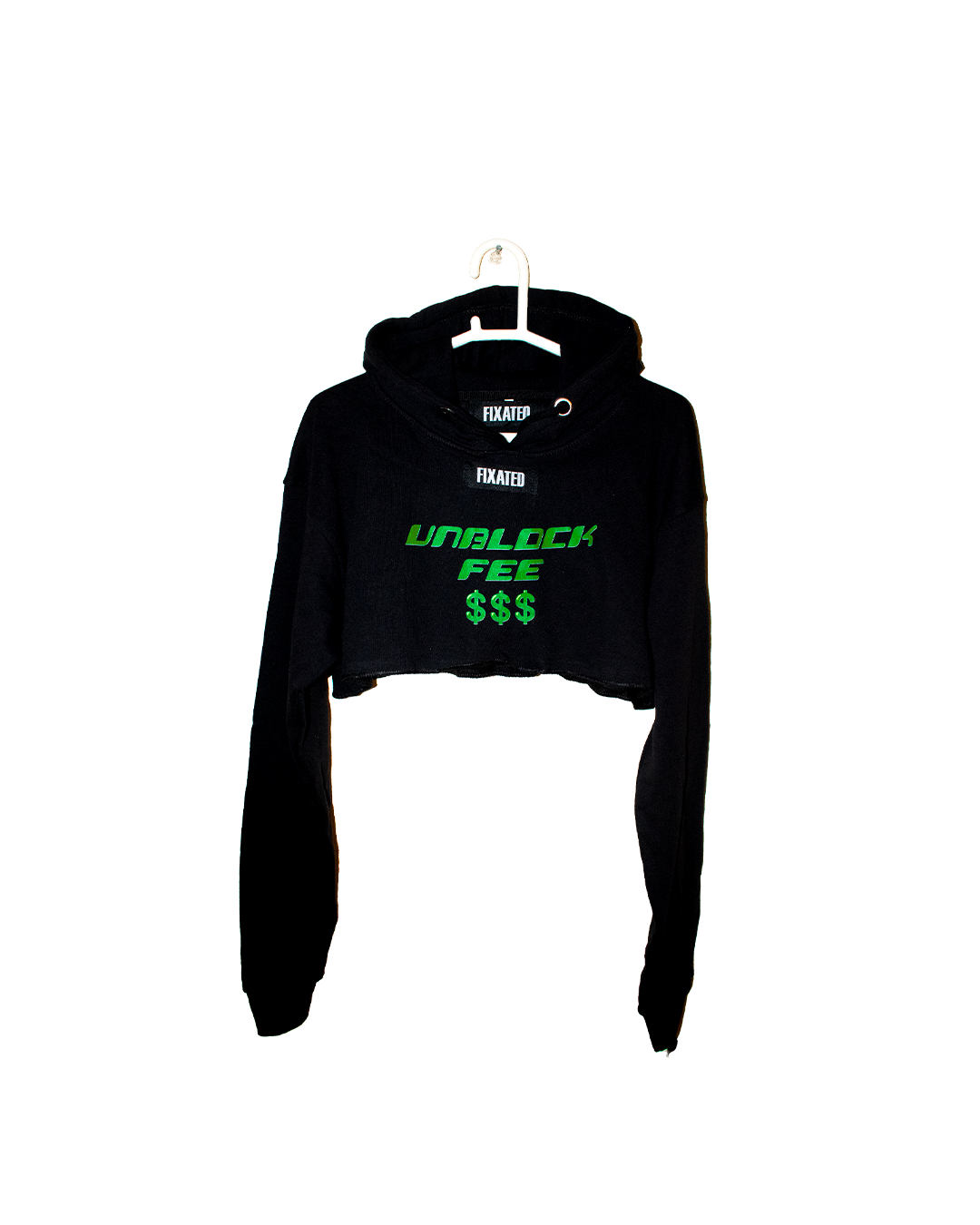 UNBLOCKFEE HOODIE CROPTOP [WOMEN]